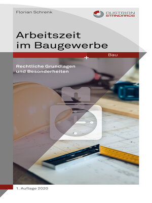 cover image of Arbeitszeit im Baugewerbe